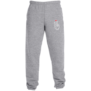 LoveAbove Sweatpants w/ Pockets Embroidered