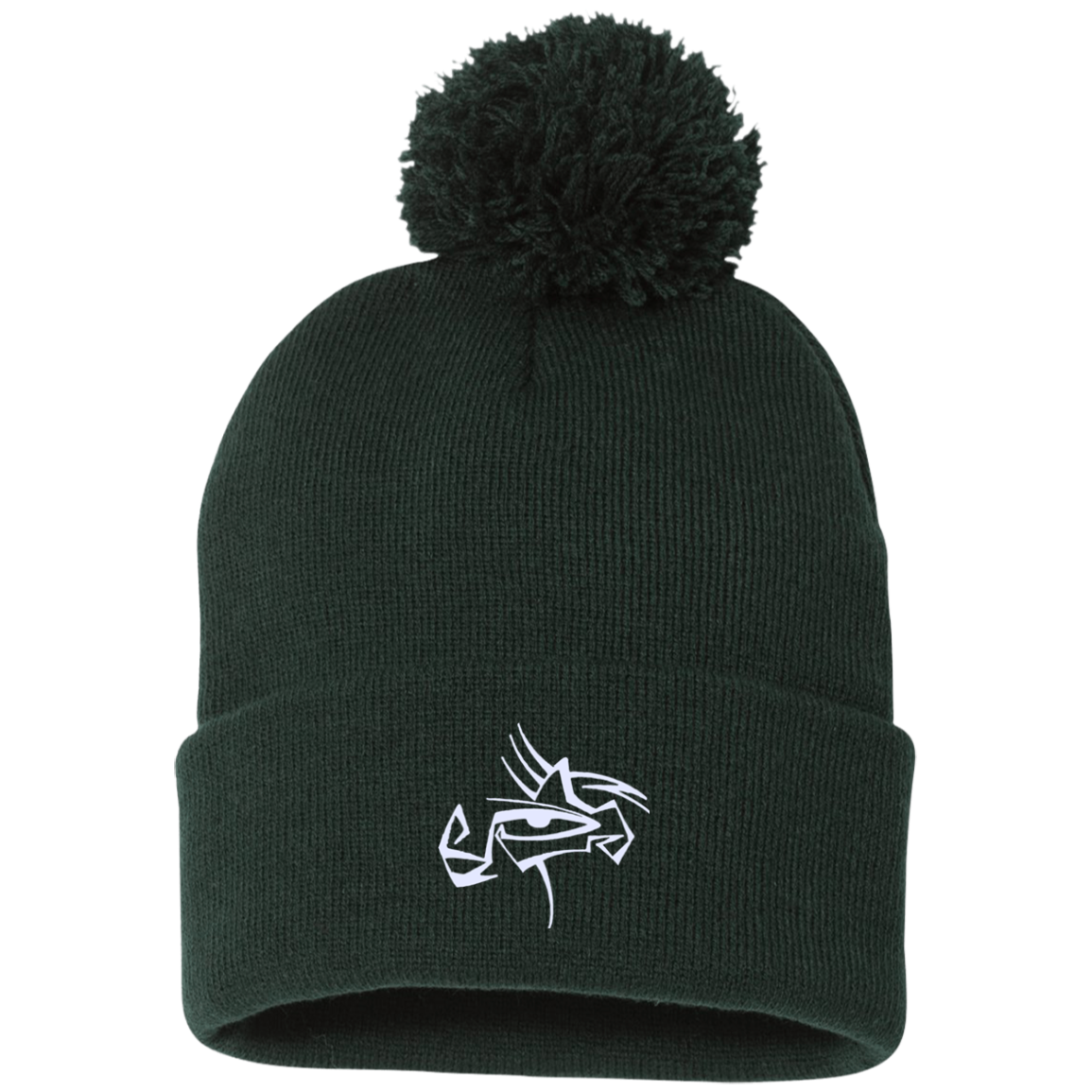 Eye Of Rauthentic Pom Pom Knit Cap