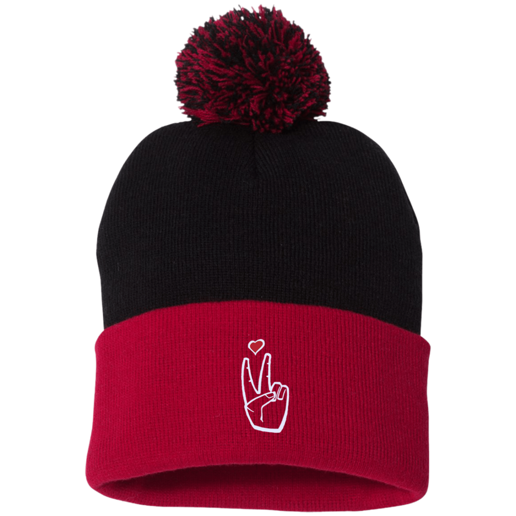 LoveAbove Pom Pom Knit Cap