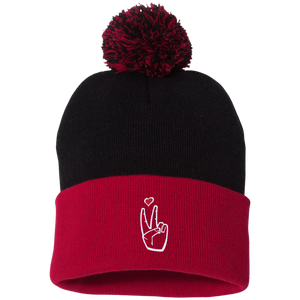 LoveAbove Pom Pom Knit Cap