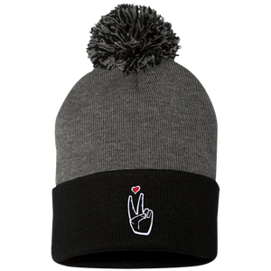 LoveAbove Pom Pom Knit Cap