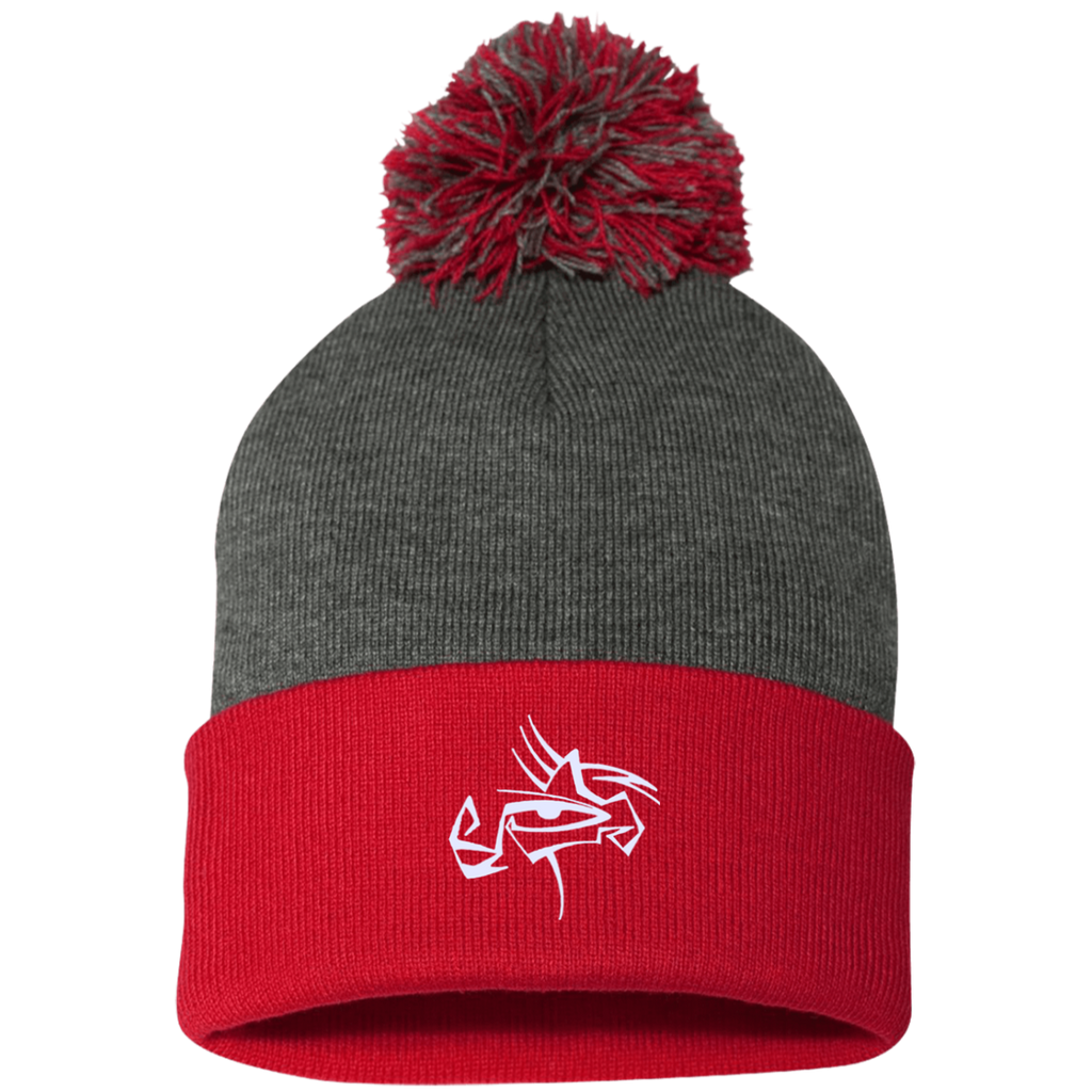Eye Of Rauthentic Pom Pom Knit Cap