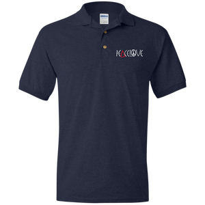 Peacelove - (Embroidered) Jersey Polo Shirt