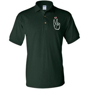 LoveAbove - (Embroidered) Jersey Polo Shirt