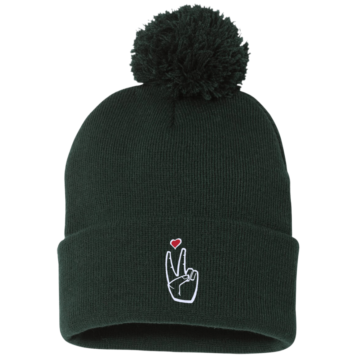 LoveAbove Pom Pom Knit Cap