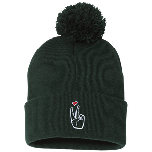 LoveAbove Pom Pom Knit Cap