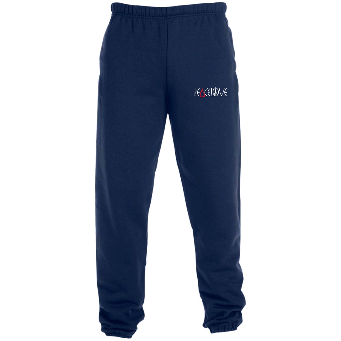 PeaceLove Sweatpants w/ Pockets Embroidered