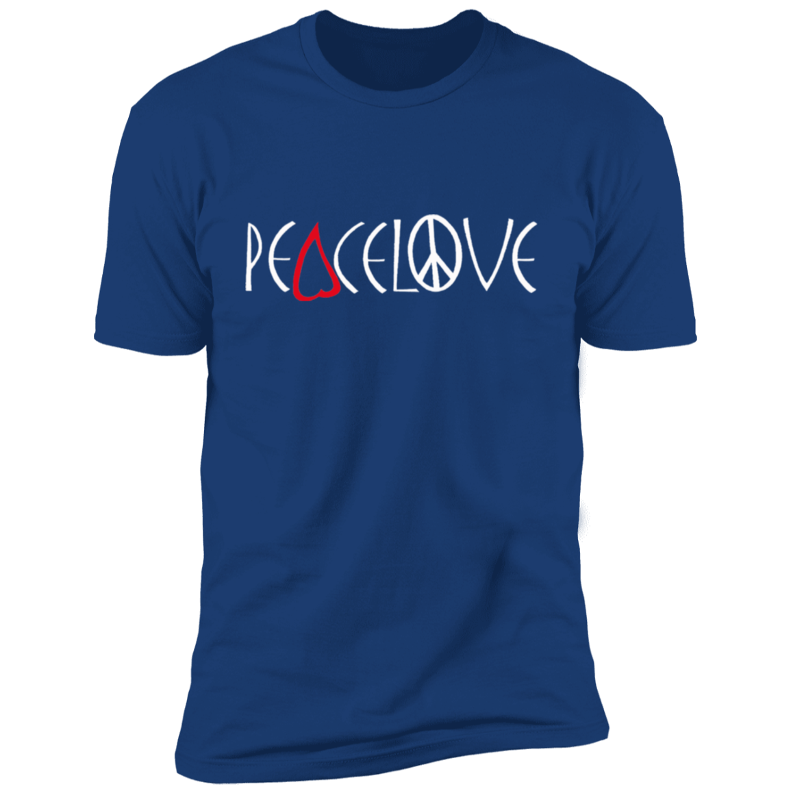 PeaceLove Classic Premium T-Shirt (Wht)
