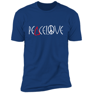 PeaceLove Classic Premium T-Shirt (Wht)