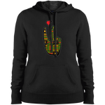 LoveAbove Kente Ladies' Hoodie Sweatshirt