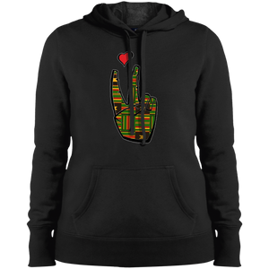 LoveAbove Kente Ladies' Hoodie Sweatshirt