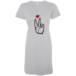 LoveAbove Ladies' V-Neck Fine Jersey Cover-Up