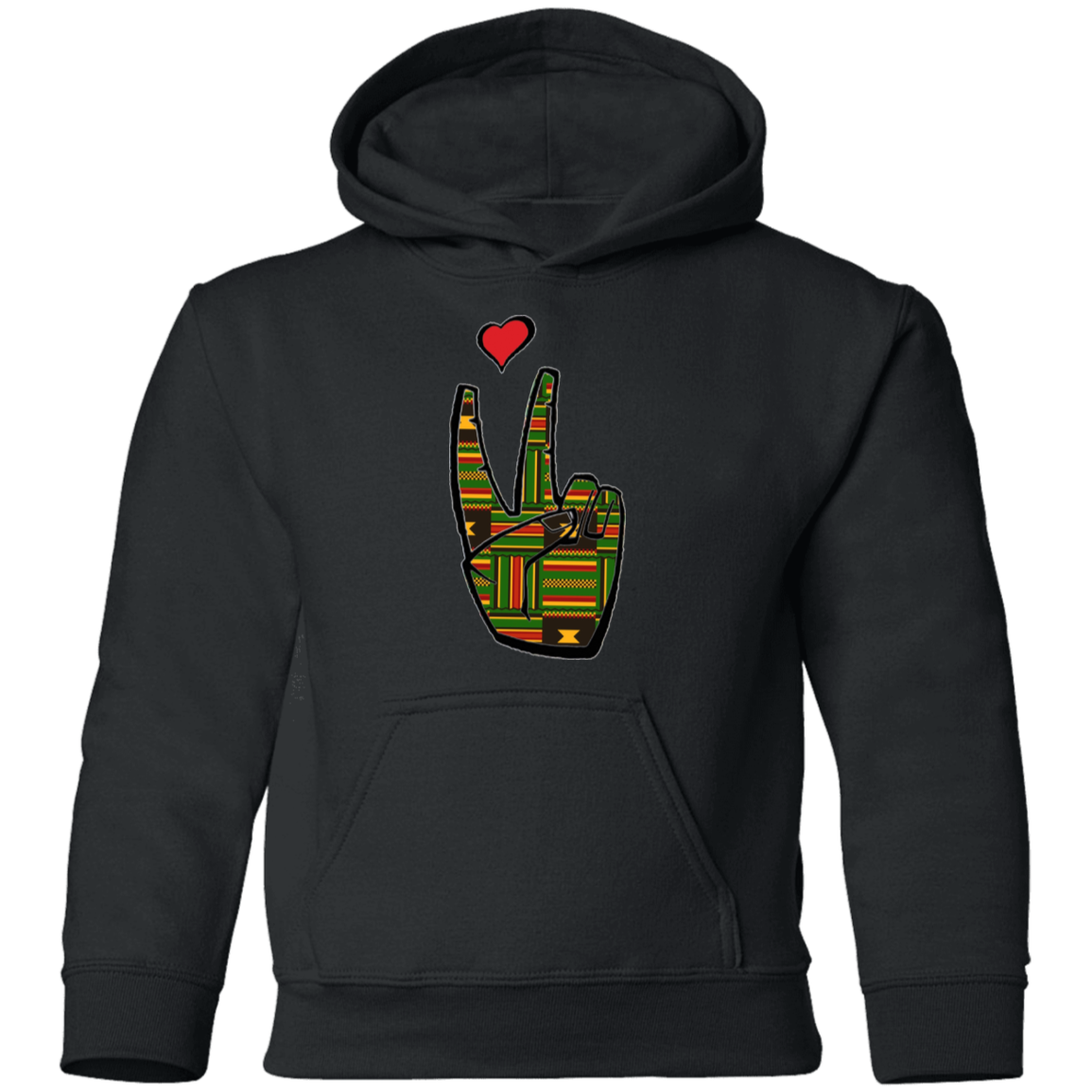 LoveAbove Kente Youth Pullover Hoodie
