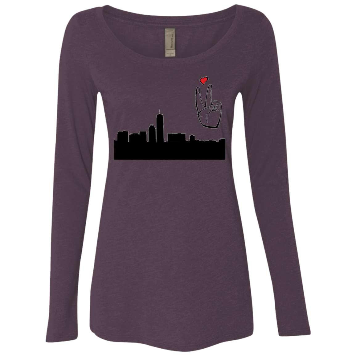 LoveAbove Skyline Scoop neck