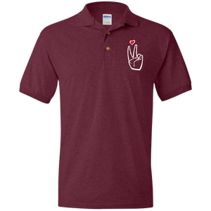 LoveAbove - (Embroidered) Jersey Polo Shirt
