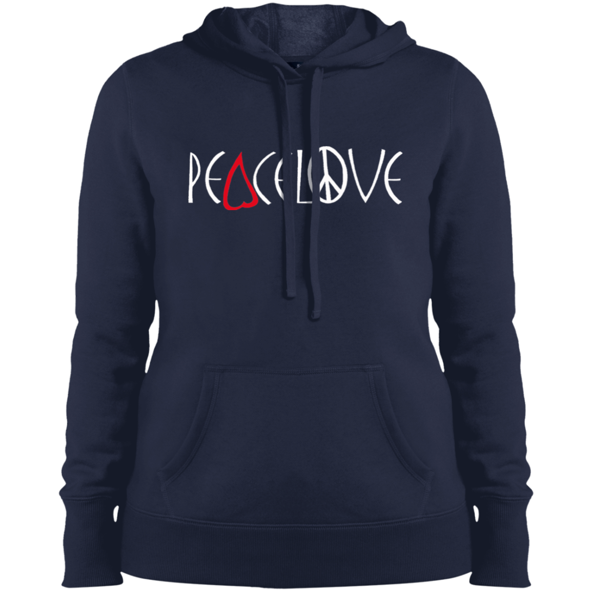 PEACELOVE  LADIES HOODIE