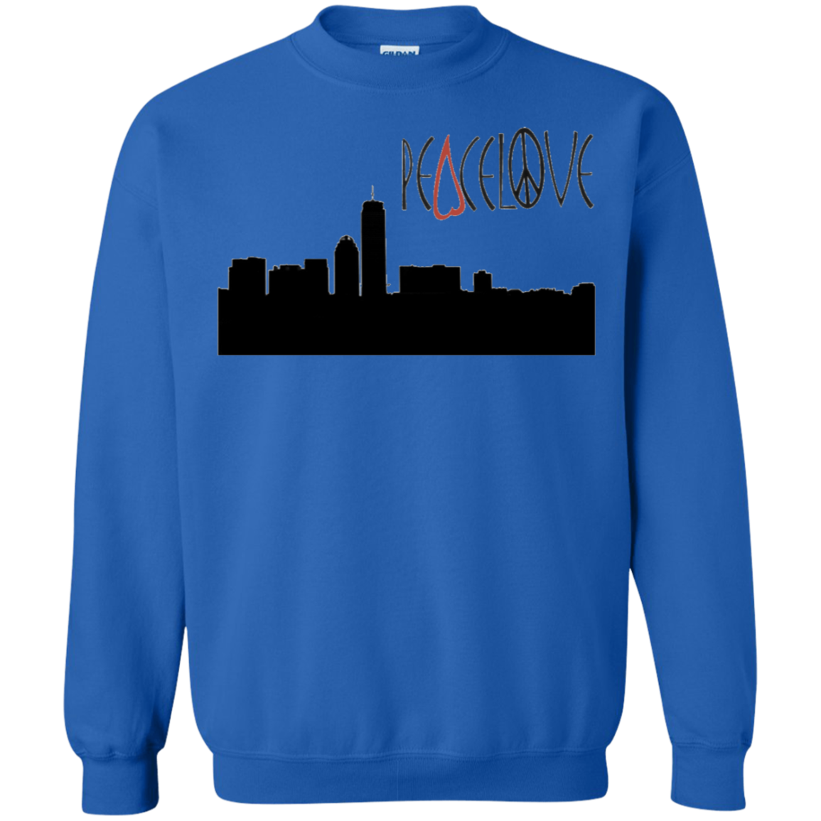 Peacelove Skyline Crewneck Sweatshirt