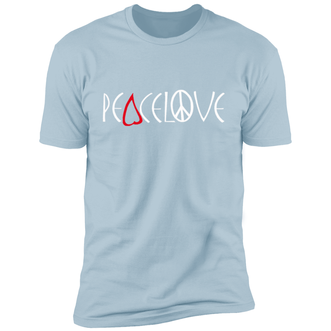 PeaceLove Classic Premium T-Shirt (Wht)