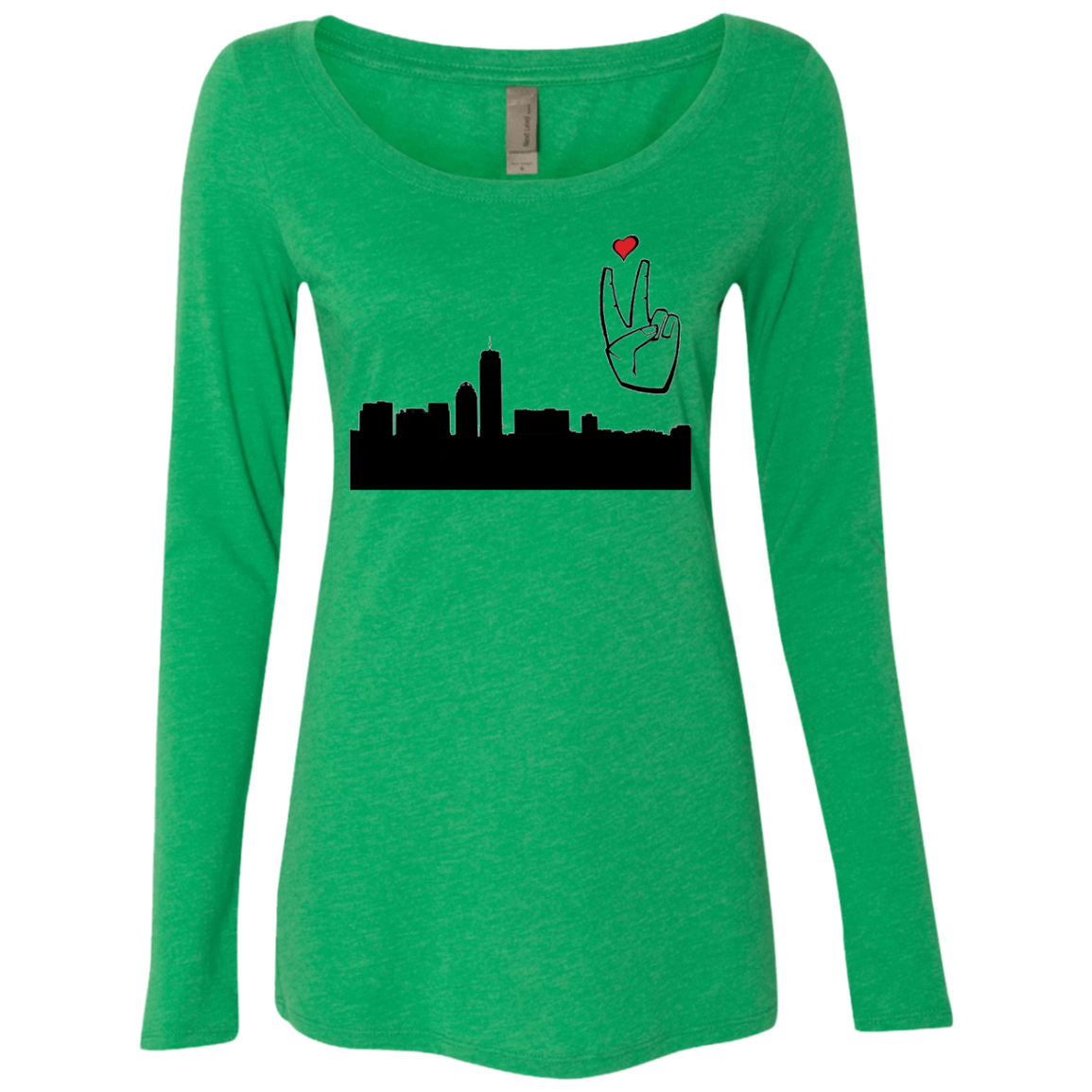 LoveAbove Skyline Scoop neck