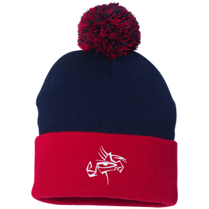 Eye Of Rauthentic Pom Pom Knit Cap