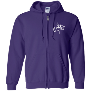 Eye Of Rauthentic Zip Up Hooded Sweatshirt Embroidered