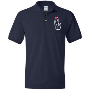 LoveAbove - (Embroidered) Jersey Polo Shirt
