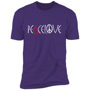 PeaceLove Classic Premium T-Shirt (Wht)