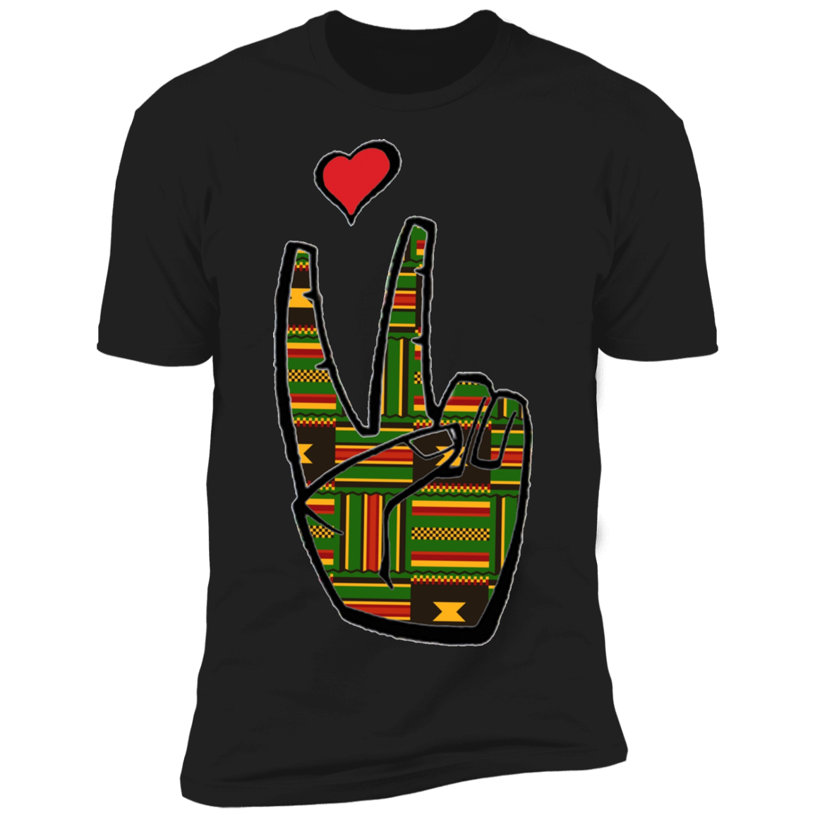 LoveAbove Kente Premium Short Sleeve T-Shirt