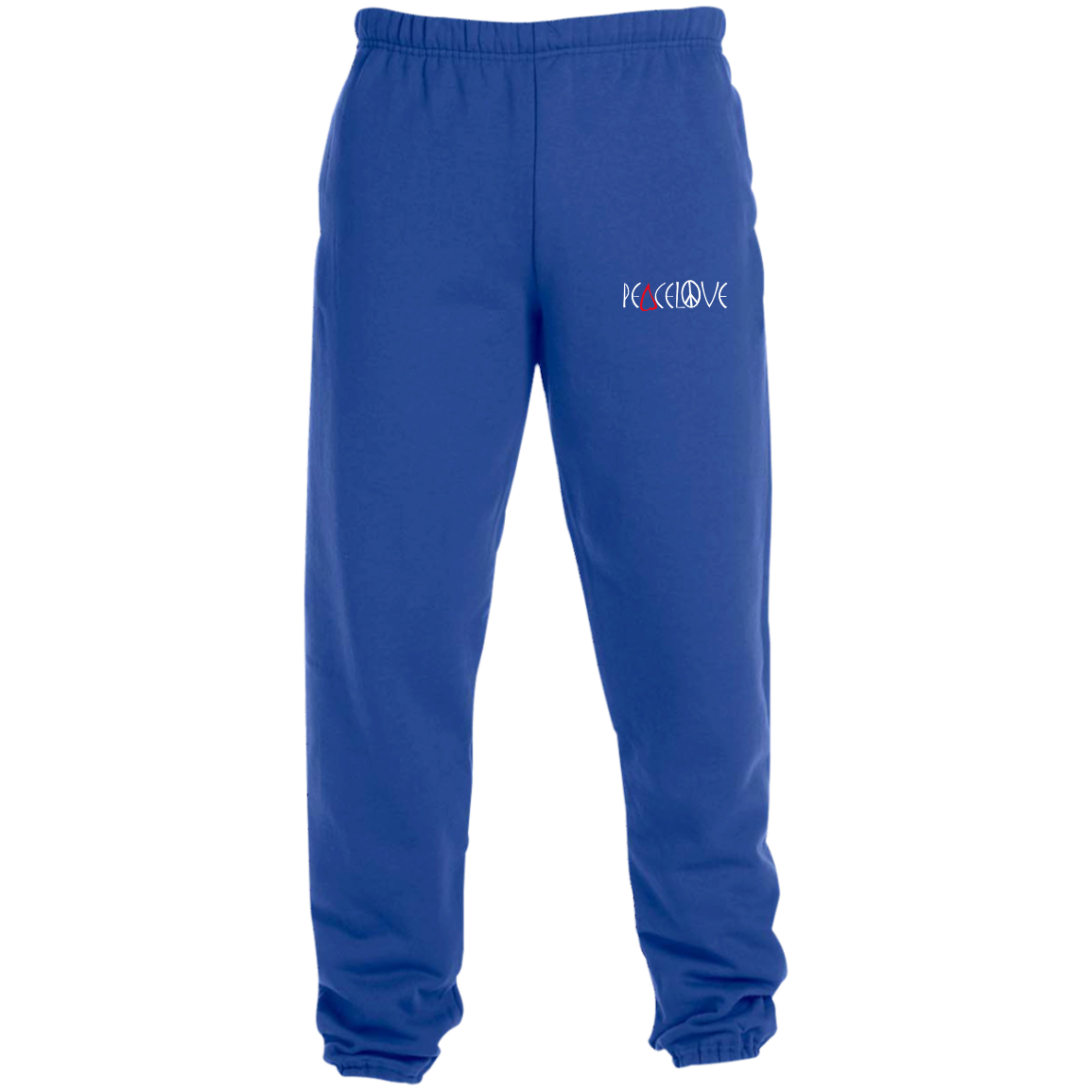 PeaceLove Sweatpants w/ Pockets Embroidered