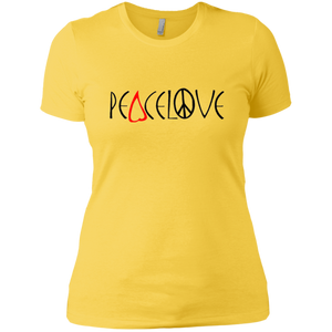 Peacelove Classic Ladies' Boyfriend T-Shirt