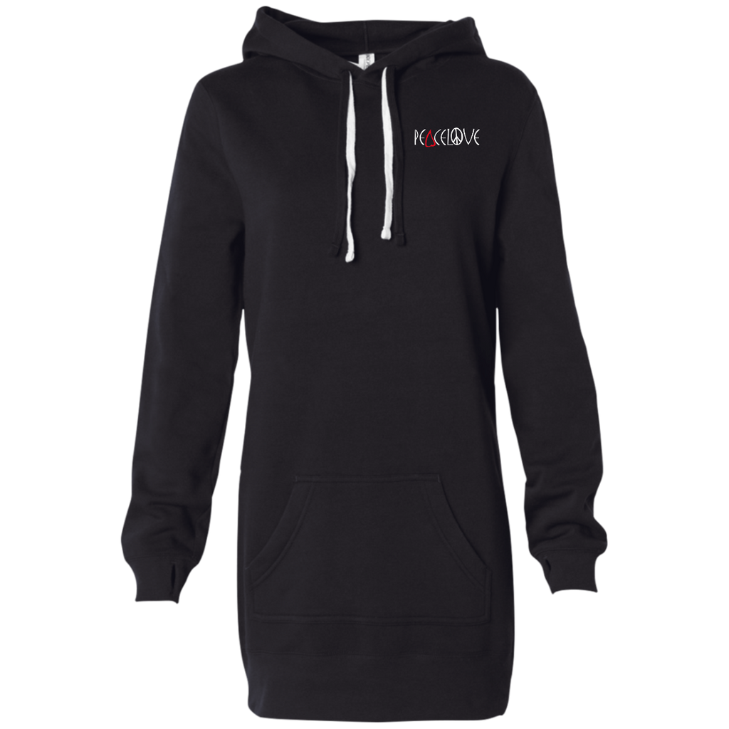 PeaceLove Women's Hooded Pullover Dress