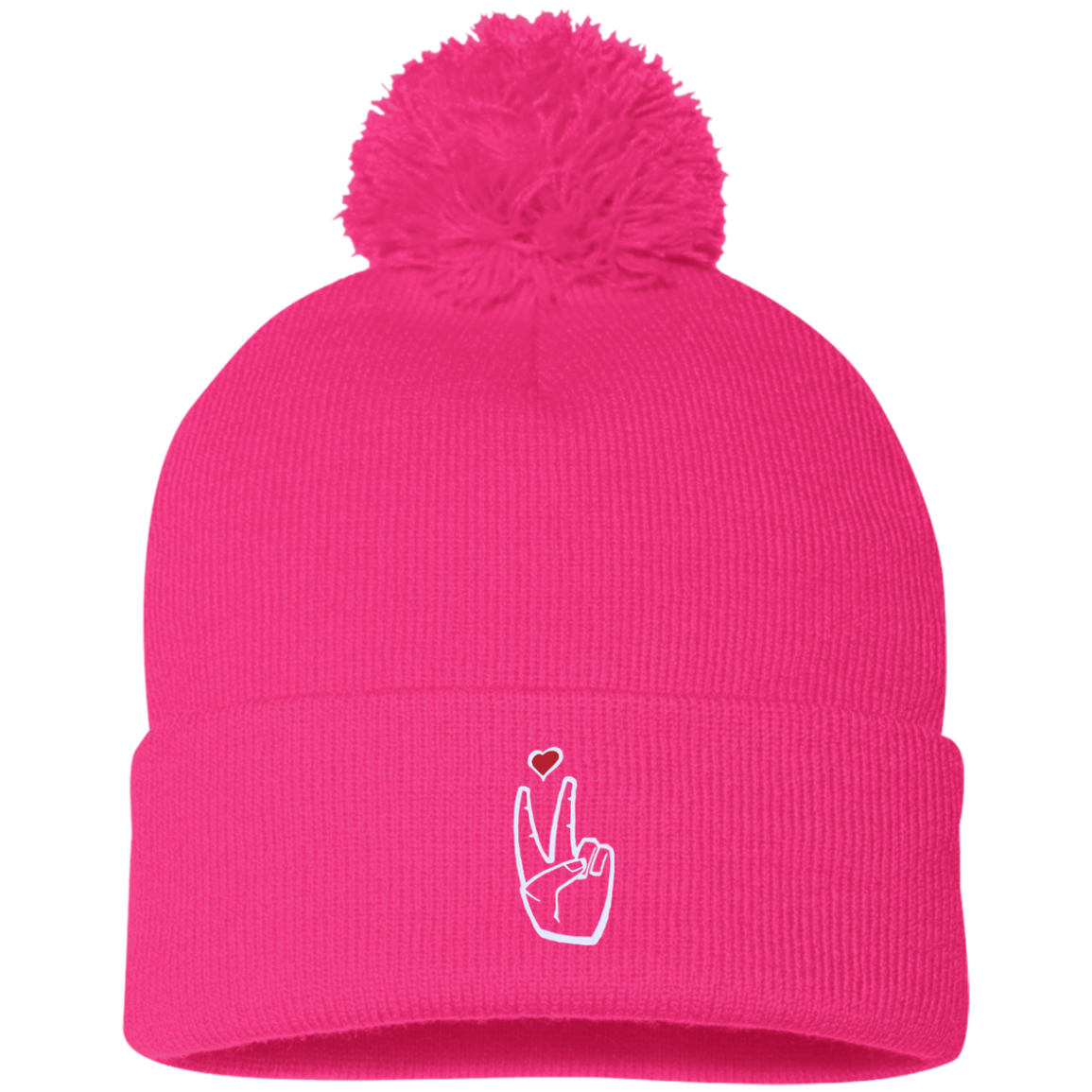 LoveAbove Pom Pom Knit Cap