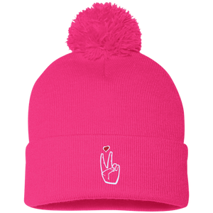 LoveAbove Pom Pom Knit Cap