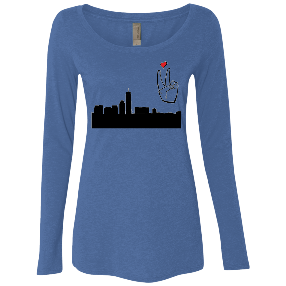 LoveAbove Skyline Scoop neck