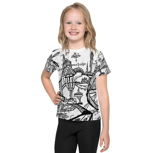 SuperFuture Kids crew neck t-shirt