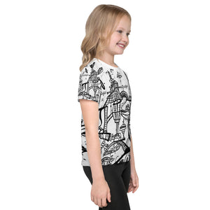 SuperFuture Kids crew neck t-shirt