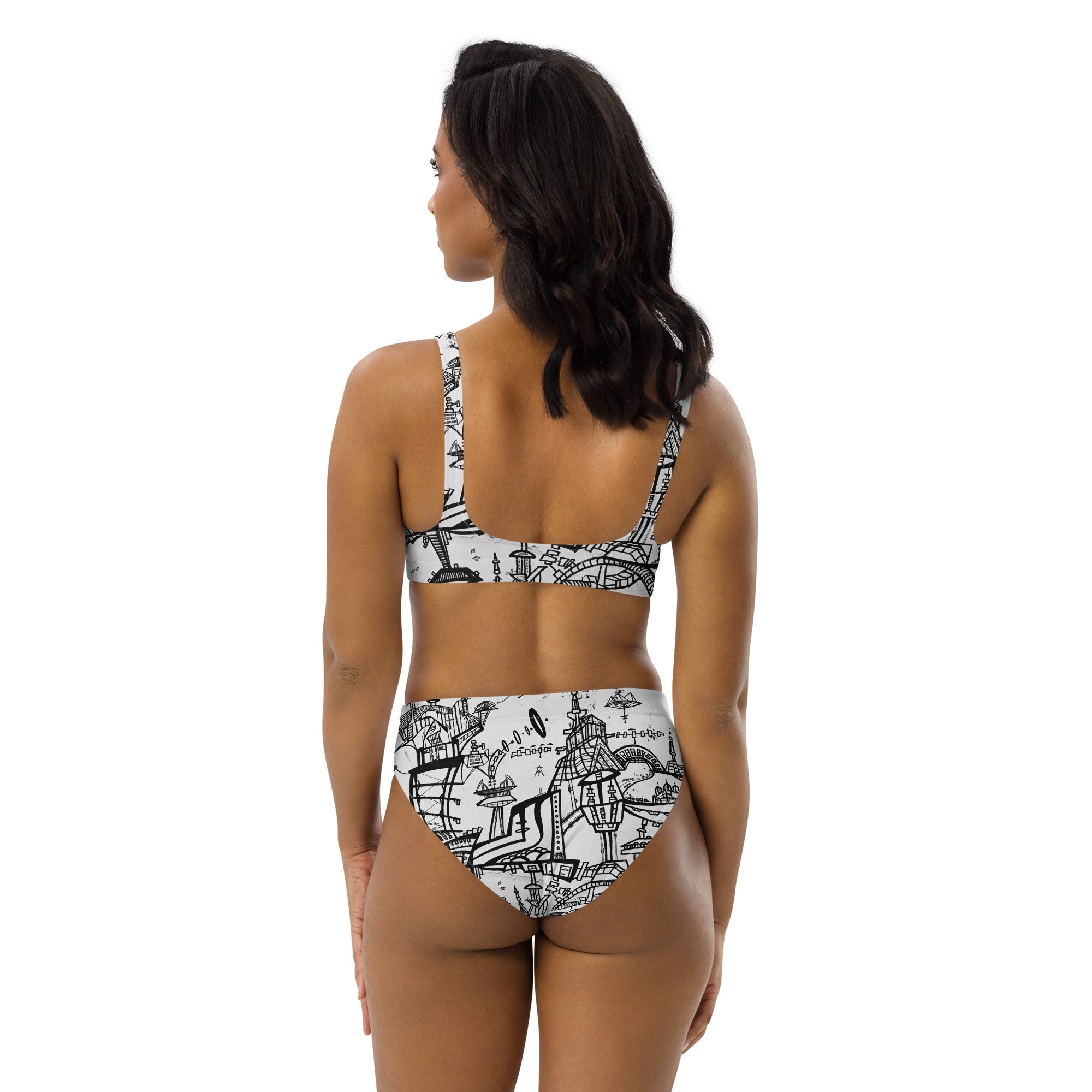 SuperFuture high-waisted bikini