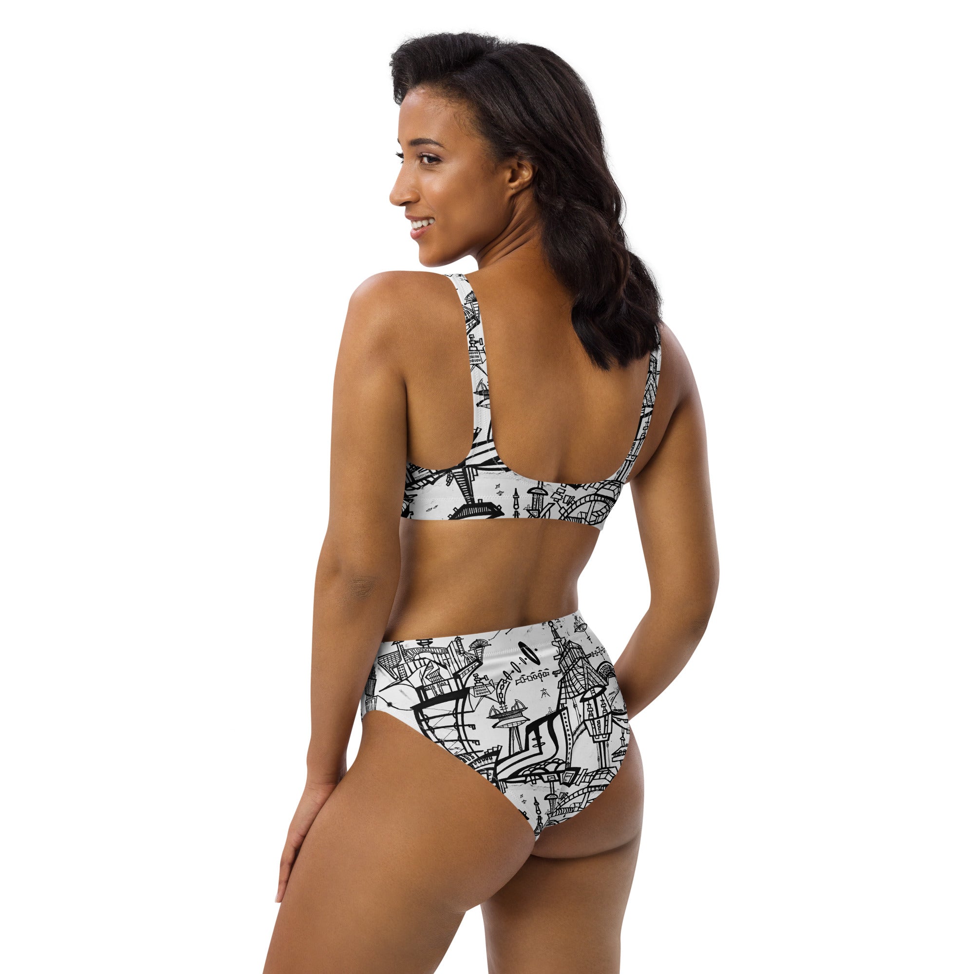 SuperFuture high-waisted bikini