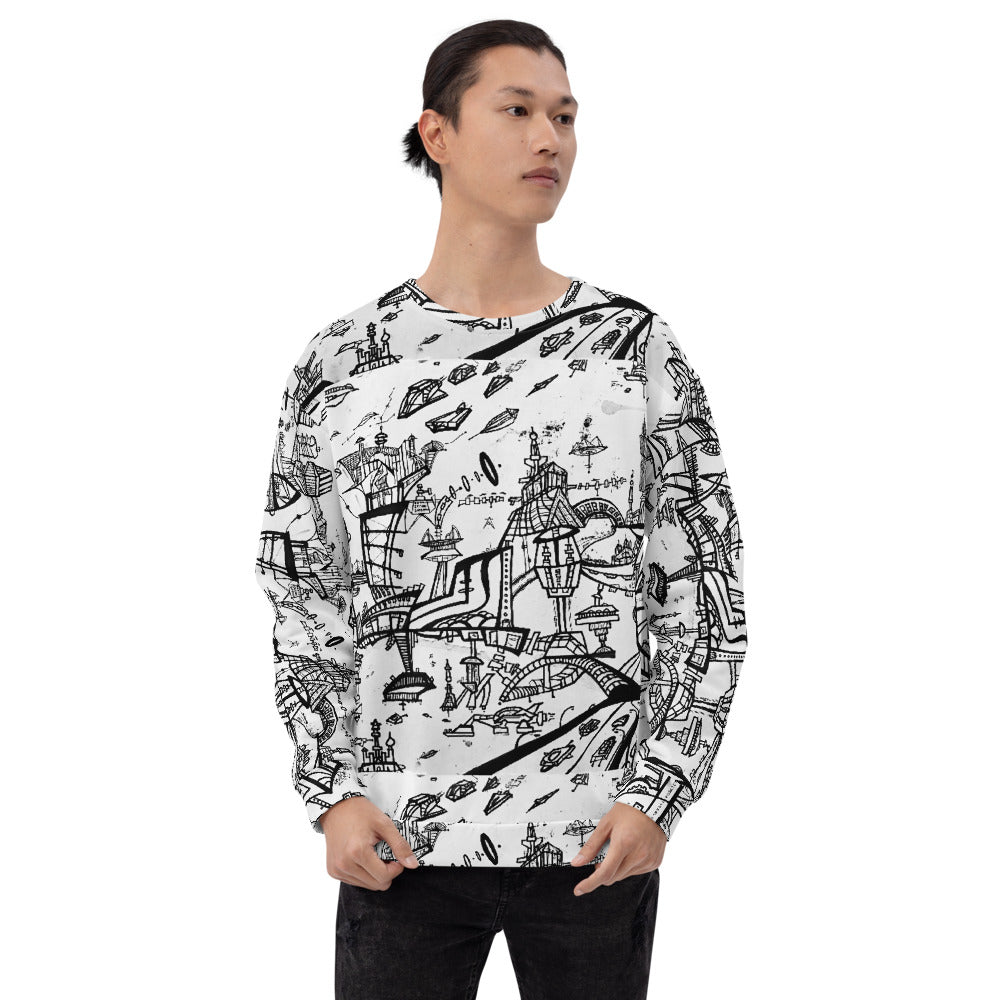 SuperFuture Rauthentic ArtWear Unisex Sweatshirt