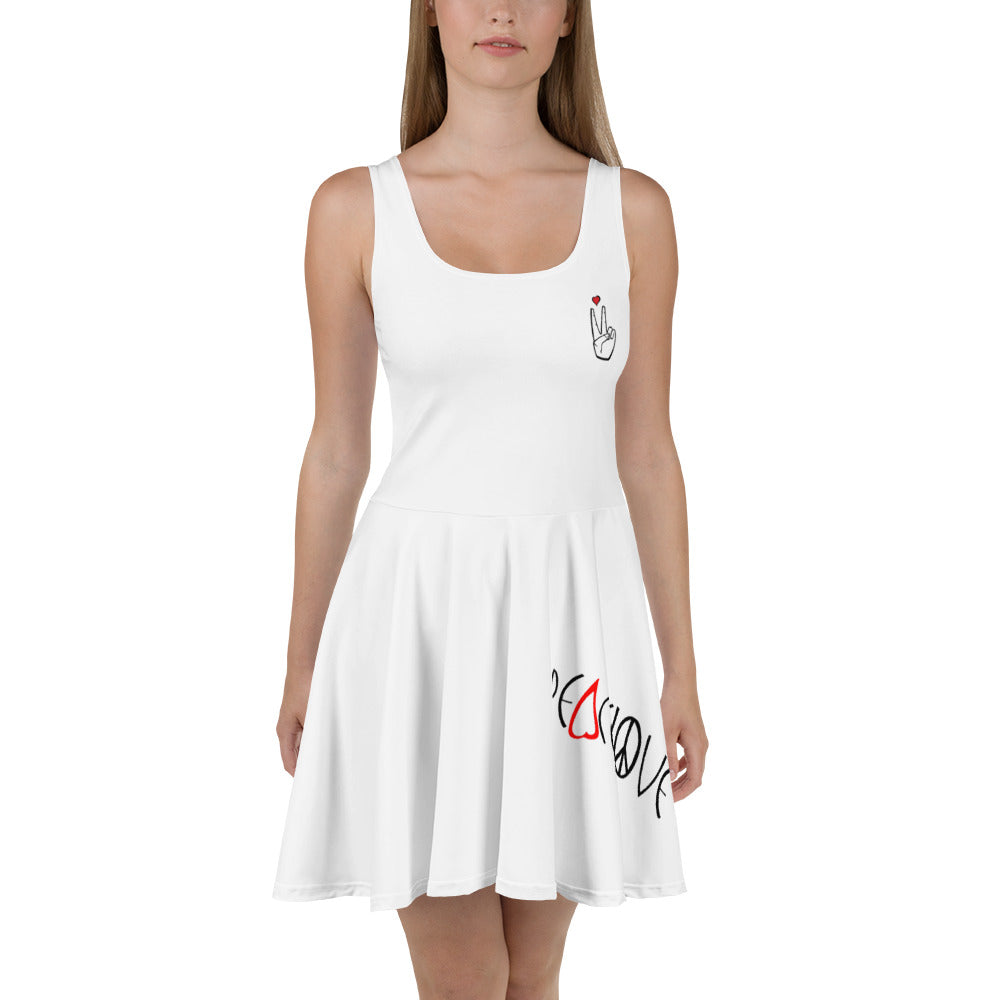 PeaceLoveAbove Skater Dress