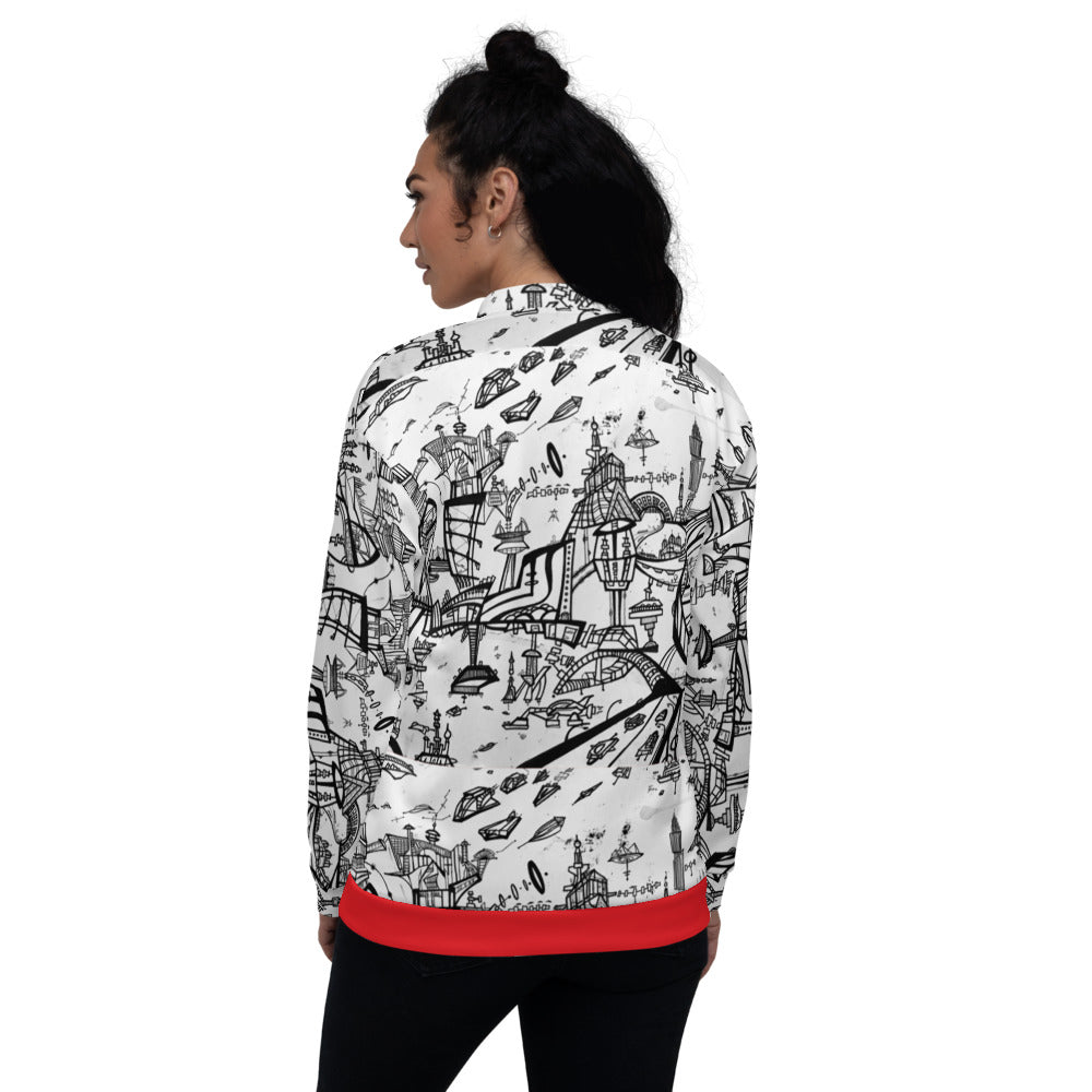 SuperFuture Rauthentic ArtWear Unisex Bomber Jacket