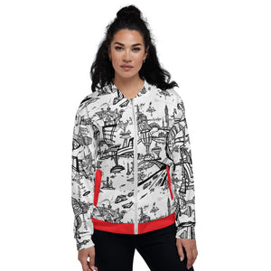 SuperFuture Rauthentic ArtWear Unisex Bomber Jacket