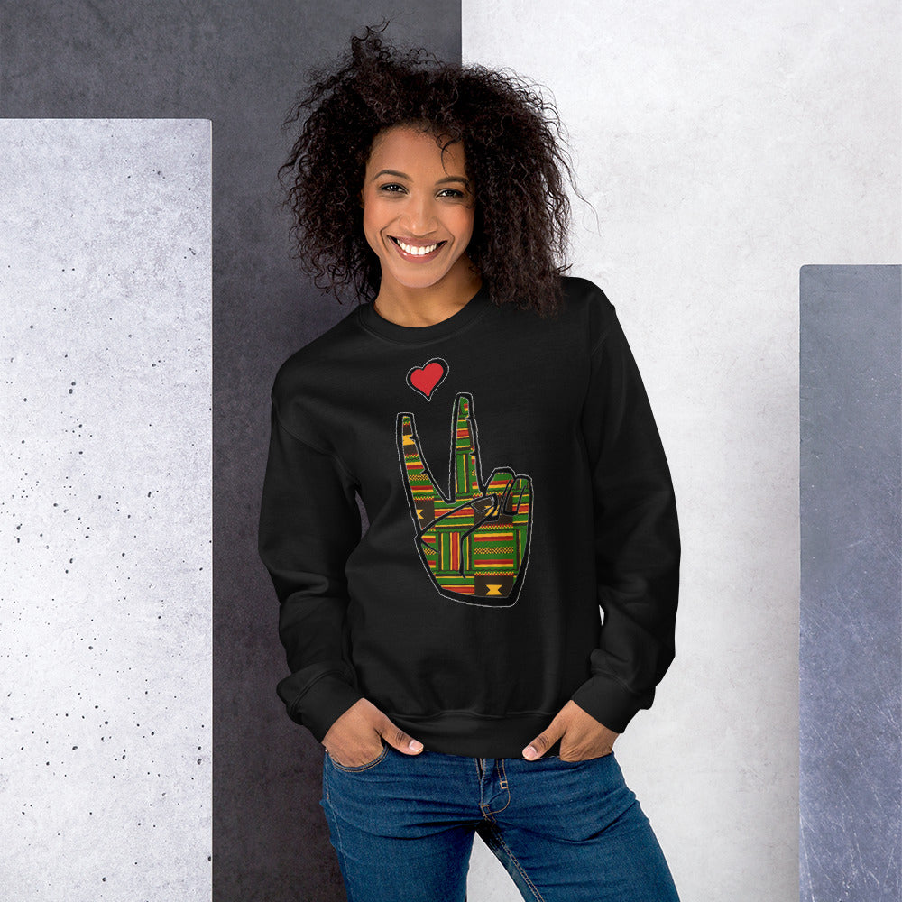 LoveAbove Kente Unisex Sweatshirt