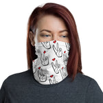 LoveAbove Neck Gaiter (WHT)