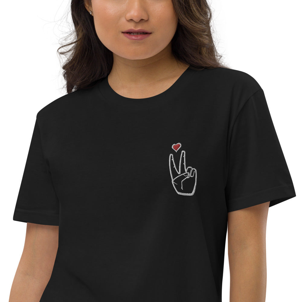 LoveAbove t-shirt dress Embroidered