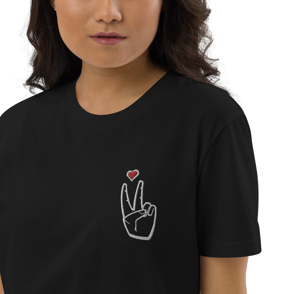 LoveAbove t-shirt dress Embroidered