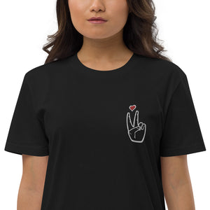 LoveAbove t-shirt dress Embroidered