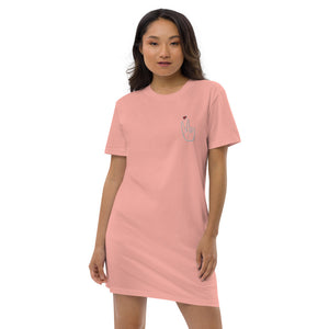 LoveAbove t-shirt dress Embroidered