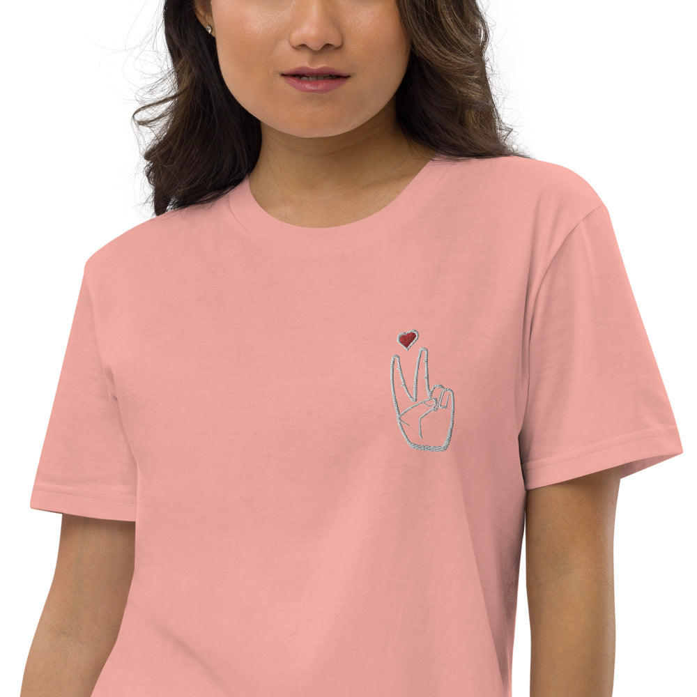 LoveAbove t-shirt dress Embroidered