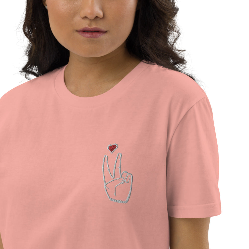LoveAbove t-shirt dress Embroidered